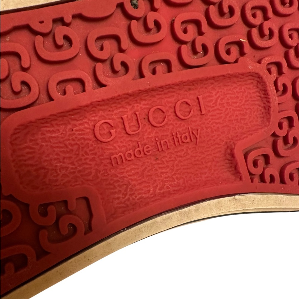 Vintage Gucci Beige tennis 1977 classic monogram Sneakers size 38/39 - Picture 11 of 11